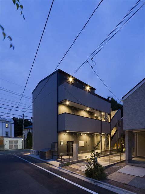 練馬区石神井台２丁目のアパートの外観