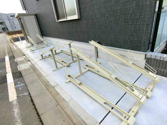 リブリ・青柳のその他共用部分|自転車置き場です