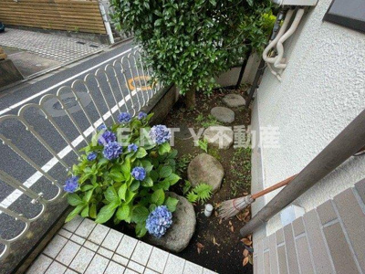 【庭】 | 八雲テラスハウス | お庭の付いた物件です
