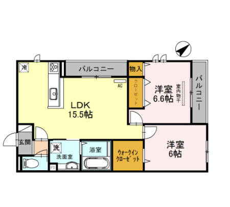 【間取り】 | メゾン　アルバ