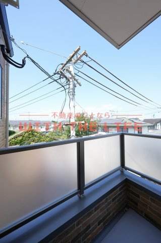 シャノワール久留米【10.000円キャッシュバック対象物件】のバルコニー|バルコニー付きです