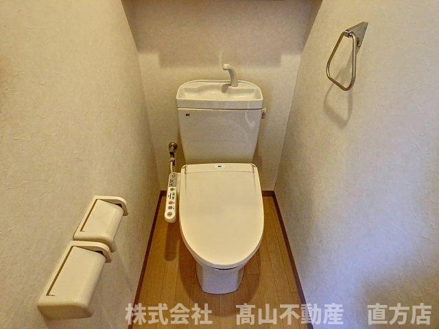 北九州市八幡西区木屋瀬２丁目のアパートのトイレ