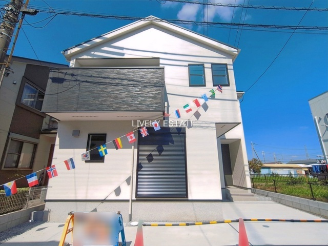 草加市遊馬町 新築分譲住宅の外観