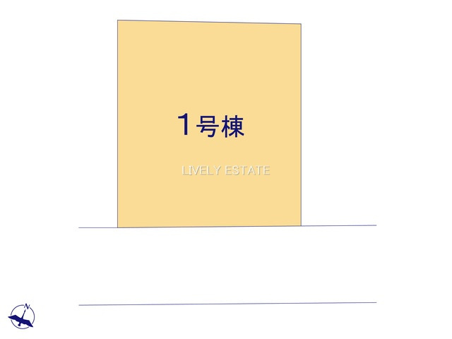 草加市遊馬町 新築分譲住宅の区画図
