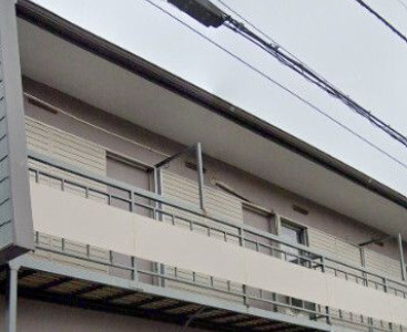 第六コーポのバルコニー