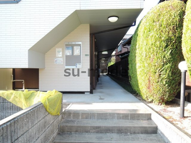 アムール山崎のエントランス