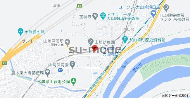アムール山崎の地図