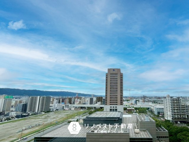 リバーガーデン東大阪新庁舎アヴェ二ューの展望|【リノベスト不動産】弊社では売却のご相談も受付中！まずは一度ご相談ください♪
