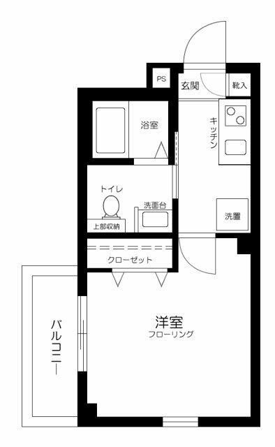 ウェルスクエア蒲田EASTの間取り
