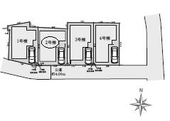 【区画図】 | 池田市豊島北１丁目　新築戸建　2号棟