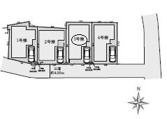 【区画図】 | 池田市豊島北１丁目　新築戸建　3号棟