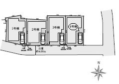 【区画図】 | 池田市豊島北１丁目　新築戸建　４号棟