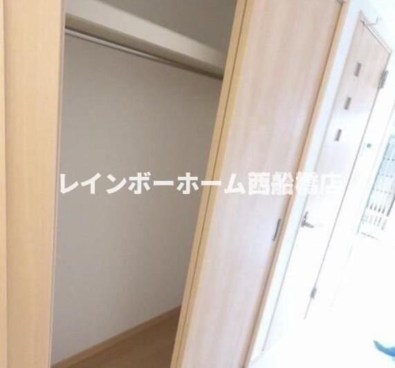 市川市本行徳のアパートの収納|別部屋参考