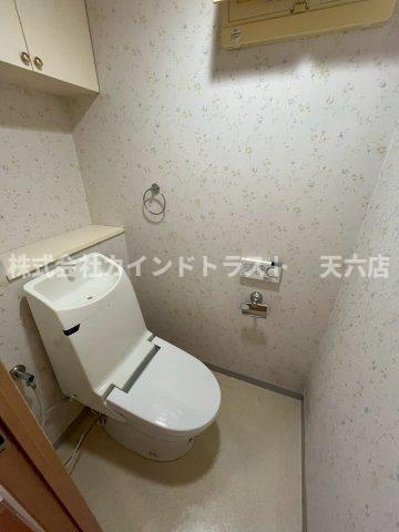 藤和シティホームズ中之島のトイレ|落ち着いたトイレです