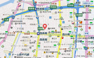 【地図】 | リーガルあみだ池新町