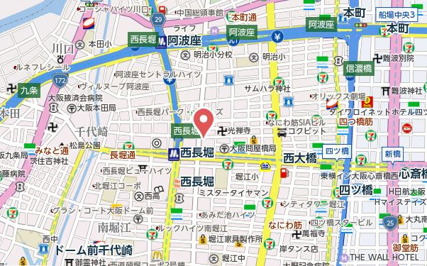 【地図】 | リーガルあみだ池新町