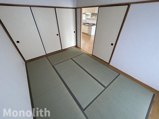 光明池駅前5号棟の和室