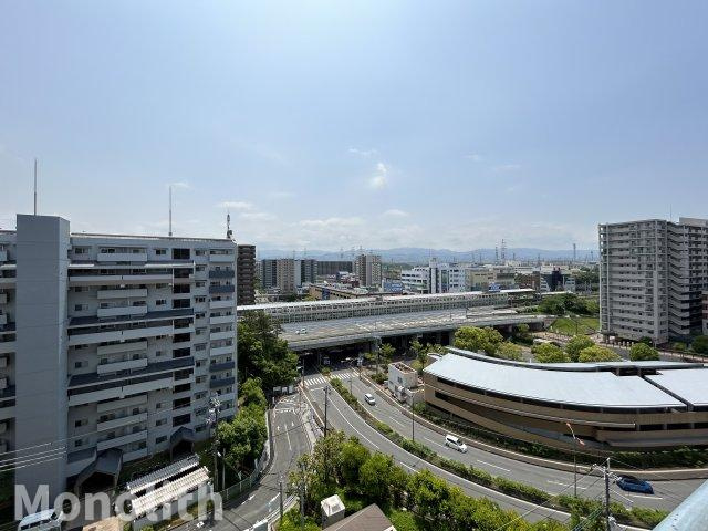 光明池駅前5号棟の展望