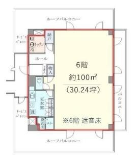 パームスプラザ上北台の間取り