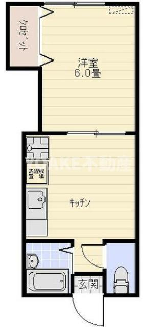 イマーブル相模の間取り