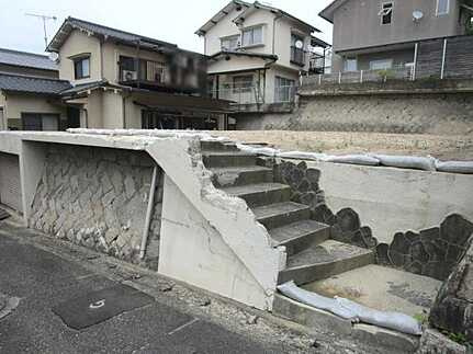 牛田東3丁目の前面道路含む現地写真