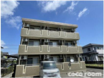 焼津市三右衛門新田の賃貸マンションの外観