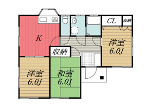 【間取り】 | ジェイパーク貸家