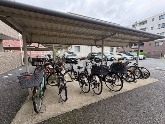 ファミール行徳のバルコニー