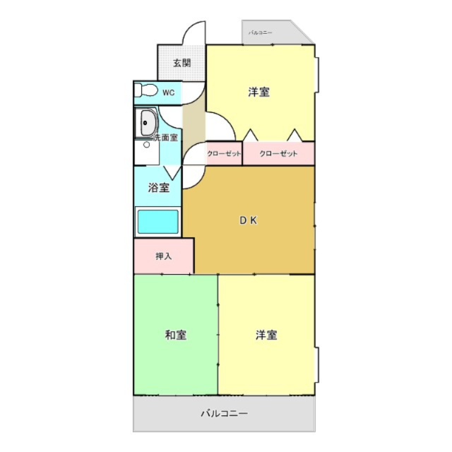 グレースメゾン名海3の間取り