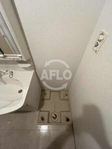 アミュゼ新大阪の洗面所|ア・ミュゼ新大阪　洗濯パン