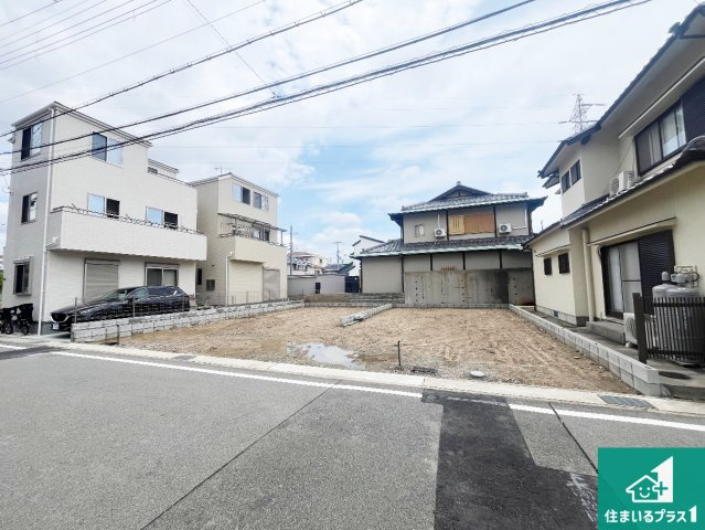 明石市大道町　第1期　新築一戸建ての外観|周辺は落ち着いた街並みの住宅地！子育てがしやすい住環境です！まだ未完成ですが、現地でしかわからない事もございます。是非一度ご覧ください。