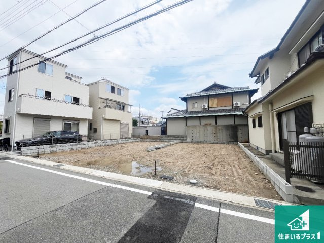 明石市大道町　第1期　新築一戸建ての外観|周辺は落ち着いた街並みの住宅地！子育てがしやすい住環境です！まだ未完成ですが、現地でしかわからない事もございます。是非一度ご覧ください。