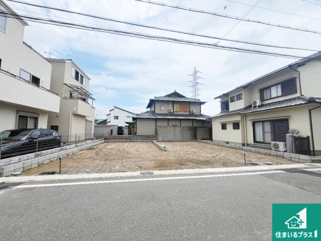明石市大道町　第1期　新築一戸建ての外観|周辺は落ち着いた街並みの住宅地！子育てがしやすい住環境です！まだ未完成ですが、現地でしかわからない事もございます。是非一度ご覧ください。