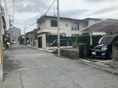 【前面道路含む現地写真】 | 灘区中郷町2丁目　売地