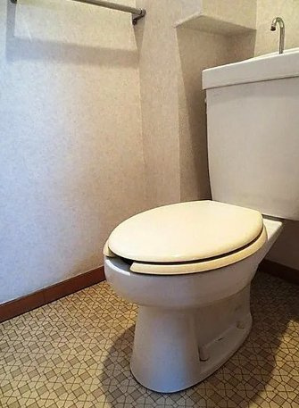 藤沢市本藤沢７丁目の賃貸マンションのトイレ
