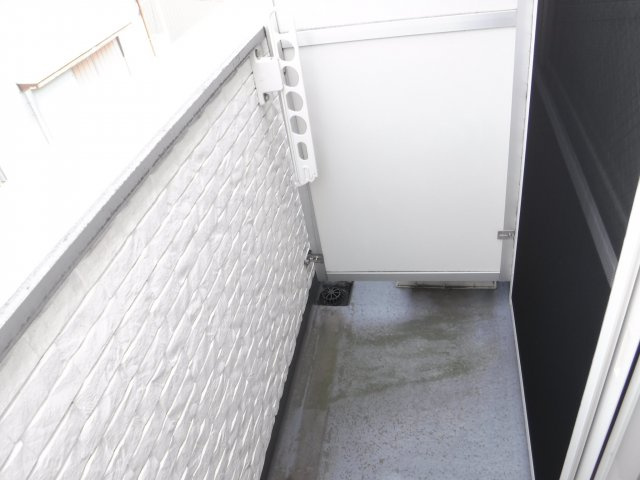 アルテ元住吉アネックスのバルコニー