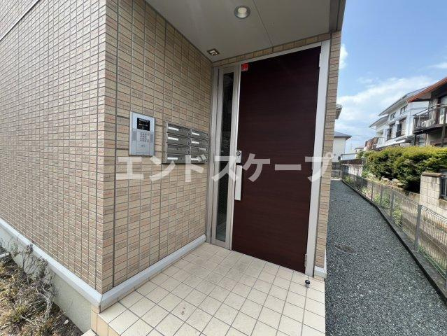 ヴィラ・キャロット　Ａのエントランス|高崎、前橋のお部屋探しはエンドスケープまで！お客様の理想お聞かせ下さい♪