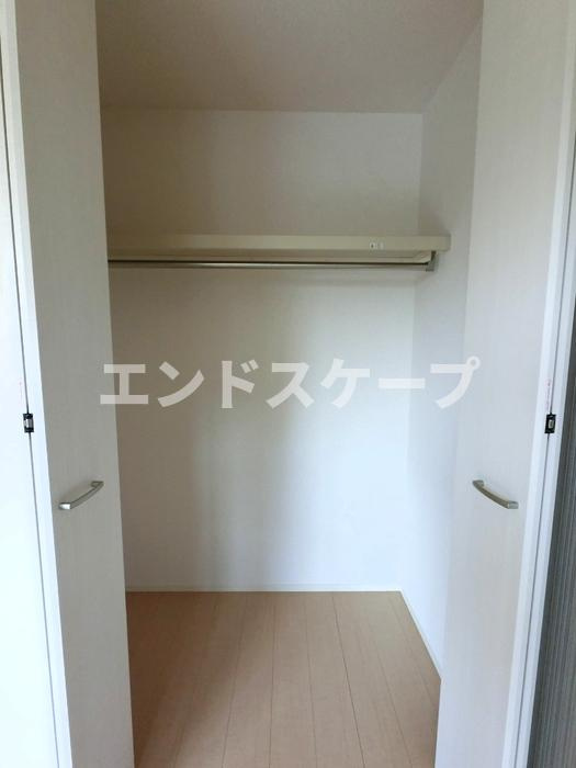 ヴィラ・キャロット　Ａの収納|高崎、前橋、伊勢崎エリアのお部屋探しはエンドスケープまで！お客様の理想お聞かせ下さい♪