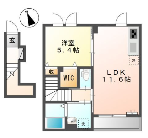 【間取り】 | パイン　メルヴェージュ