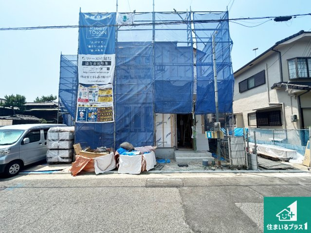 堺市西区浜寺諏訪森町西　第4期　新築一戸建ての外観|現在の進捗状況です！順調に作業進行中、完成が待ち遠しいです！詳細の間取り等、お気軽にお問い合わせください！