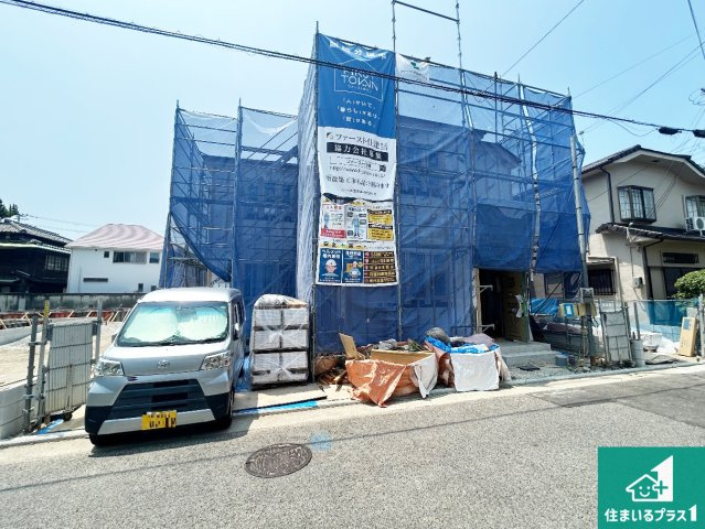 堺市西区浜寺諏訪森町西　第4期　新築一戸建ての外観|現在建築中！落ち着いた街並みで新生活を始めることが出来そう！周辺の物件も併せてご紹介させて頂きます！