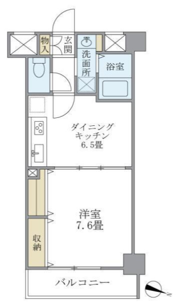 スターハイムの間取り|スターハイム