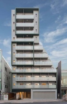 【外観】 | レジディア荻窪Ⅲ | 鉄筋コンクリート造のがっちりとした建物。
