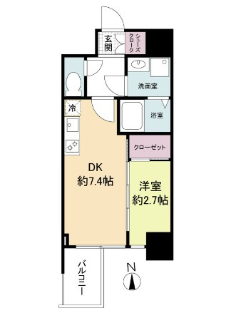【間取り】 | セレニテ谷町四丁目アリエ