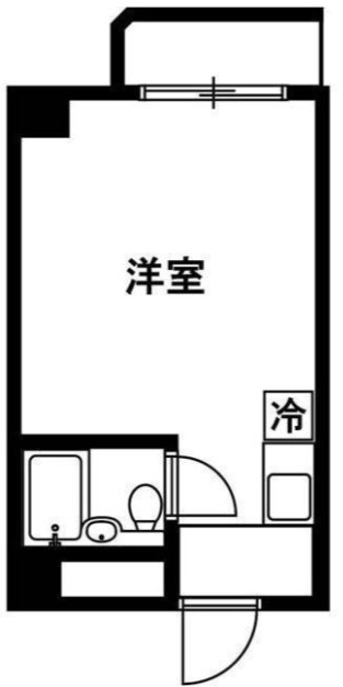 荻野ハイツの間取り