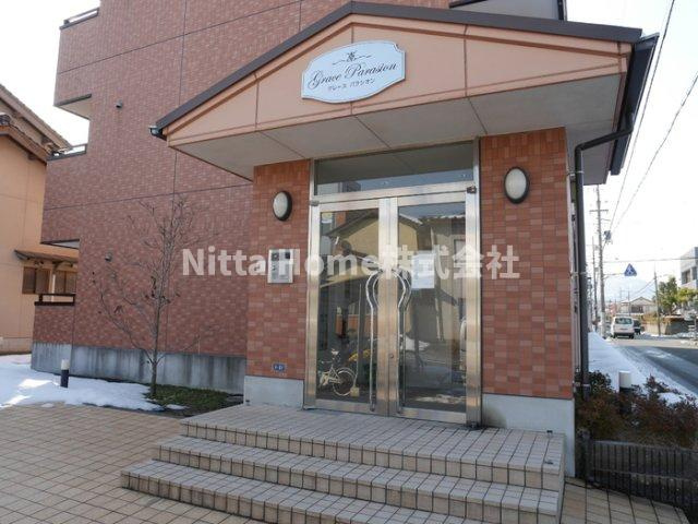 豊岡市幸町の賃貸マンションのエントランス|オートロックも搭載です◎