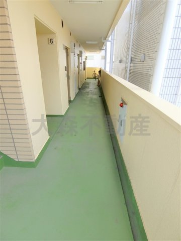 グリュック南大井のその他共用部分|共用廊下