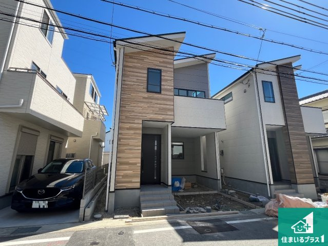 明石市大道町　第1期　新築一戸建ての外観|安心の10年保証！外観を美しく保ち、雨水で汚れを落とします！気になることがありましたら、お気軽にお問い合わせください！