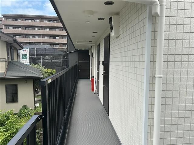 ラ・メゾンクレールのバルコニー