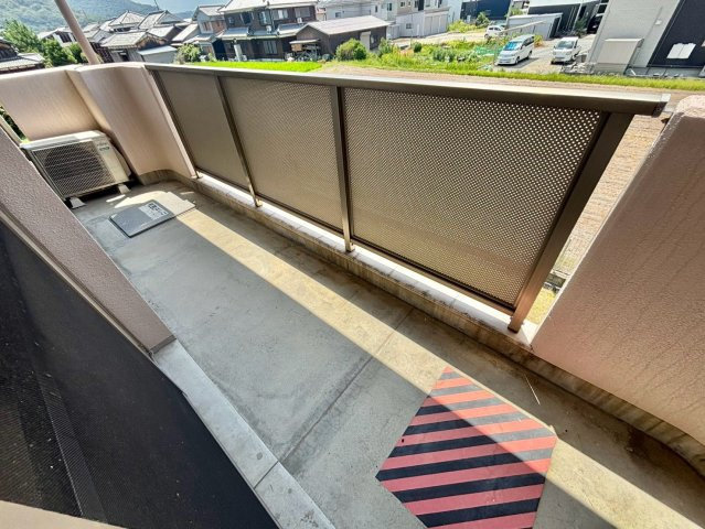 カーサフェリーチェのバルコニー